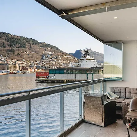 Appartement Dinbnb L 250m To Bryggen I Rooftop I Spacious Luxury *