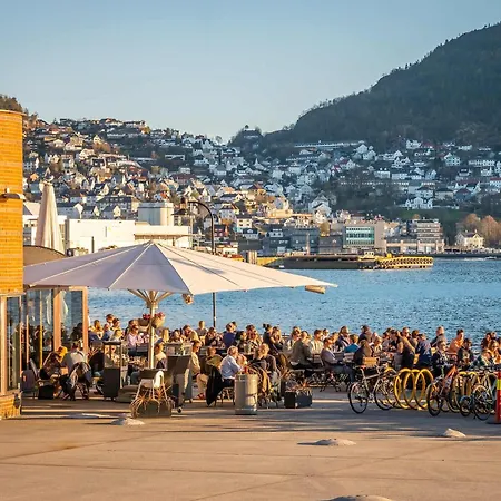 Lägenhet Dinbnb L 250m To Bryggen I Rooftop I Spacious Luxury Bergen