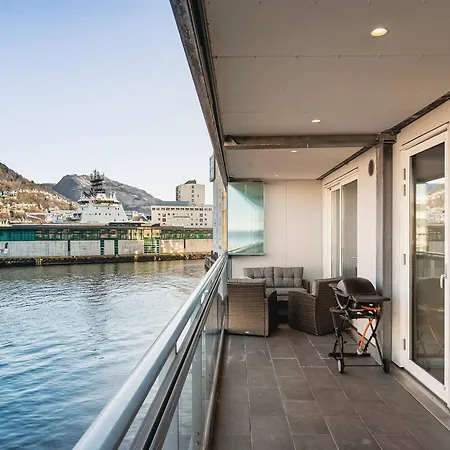 Dinbnb L 250m To Bryggen I Rooftop I Spacious Luxury Lägenhet *