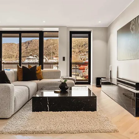 Dinbnb L 250m To Bryggen I Rooftop I Spacious Luxury * Bergen